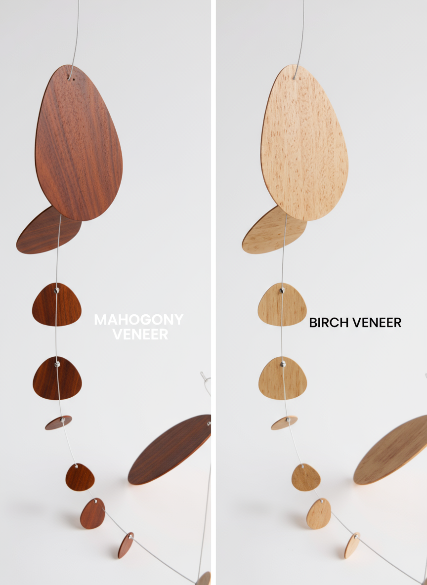 N.100 Wood Kinetic Mobile