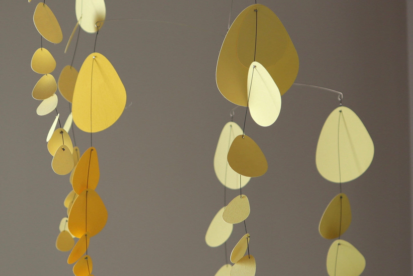 N.03 Kinetic Mobile Yellow Eucalyptus