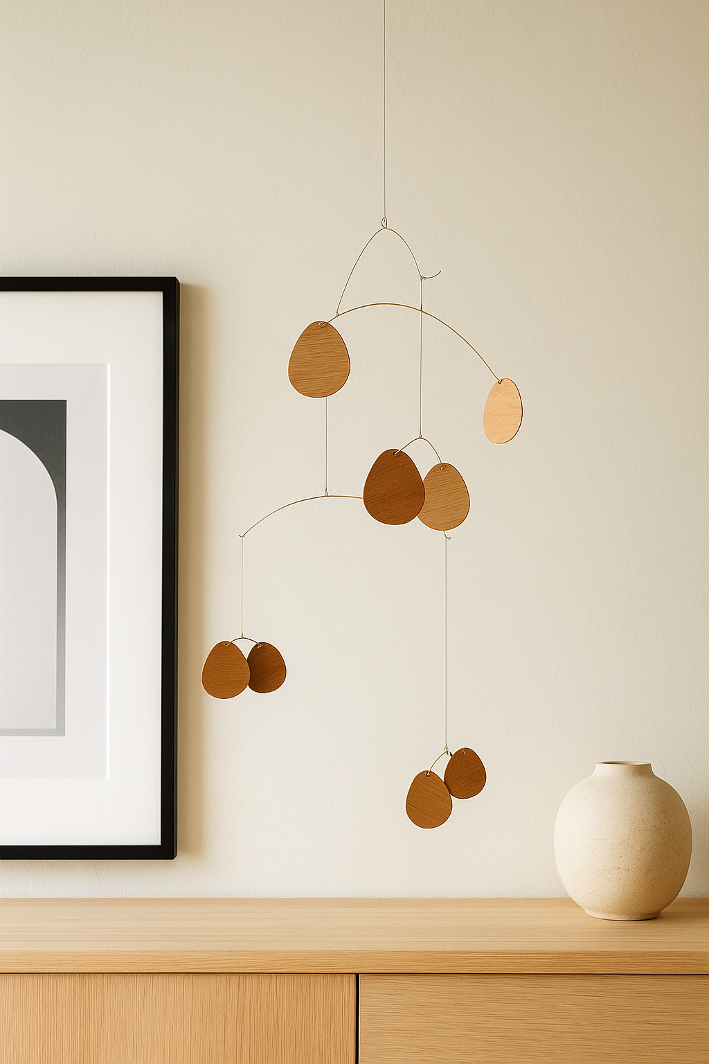 N.100 Wood Kinetic Mobile
