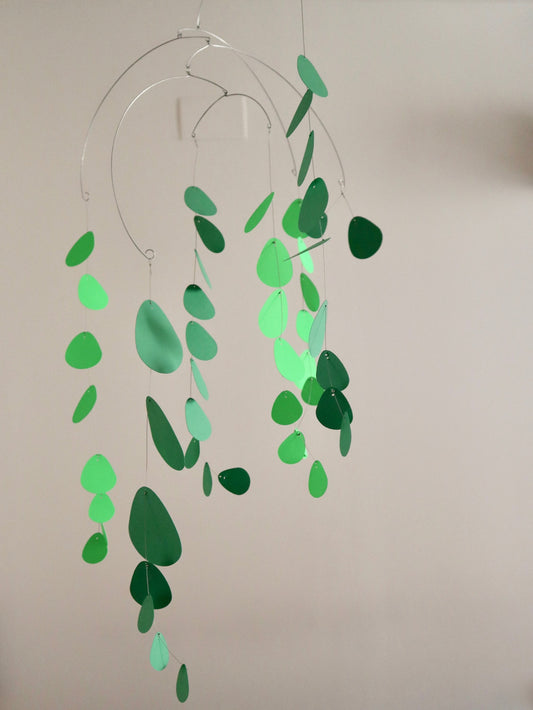 N.02 Eucalyptus Green - Modern Mobile - Gift Ideas - Hanging Mobile