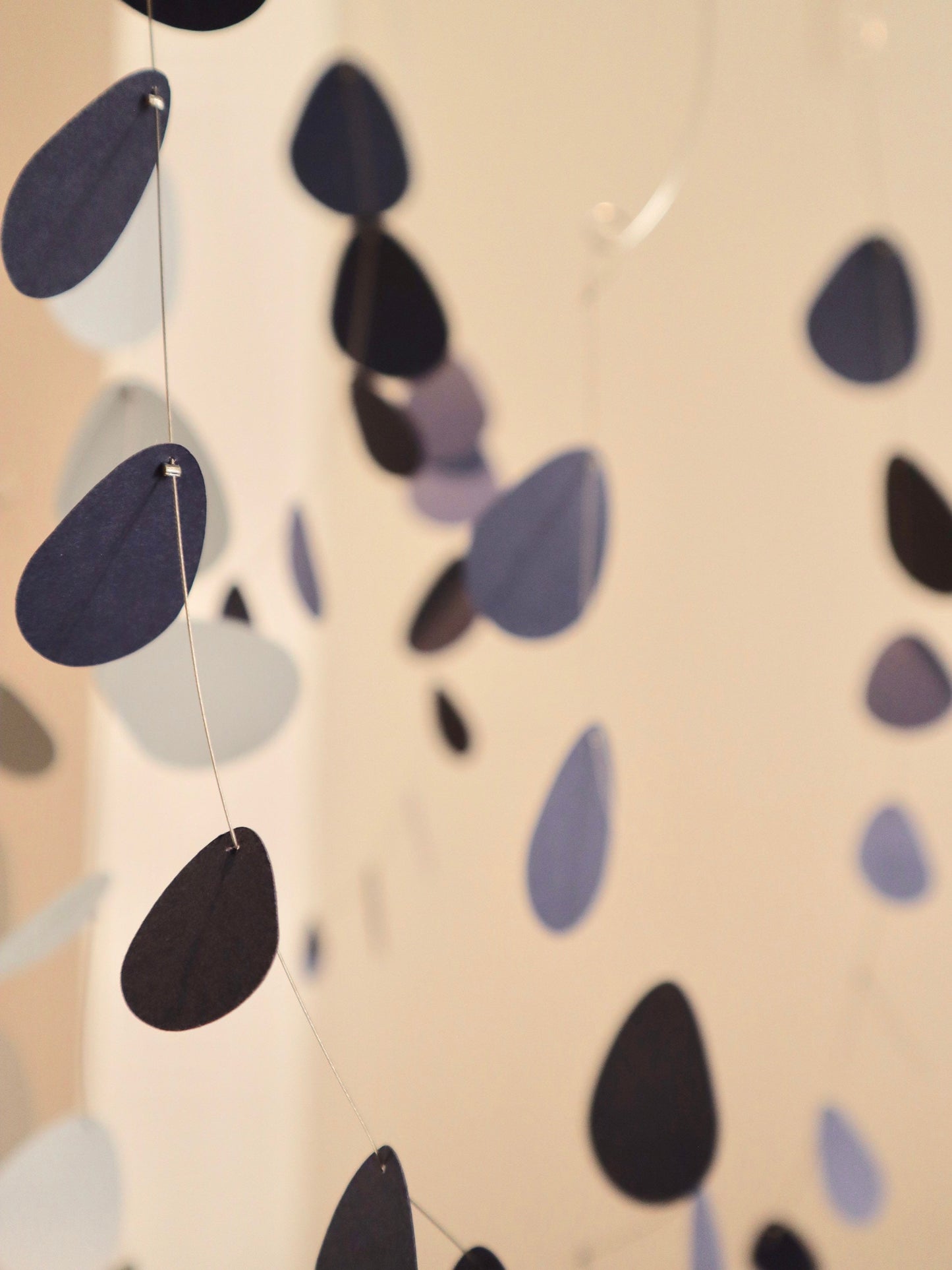 N.04 Blue Kinetic Mobile