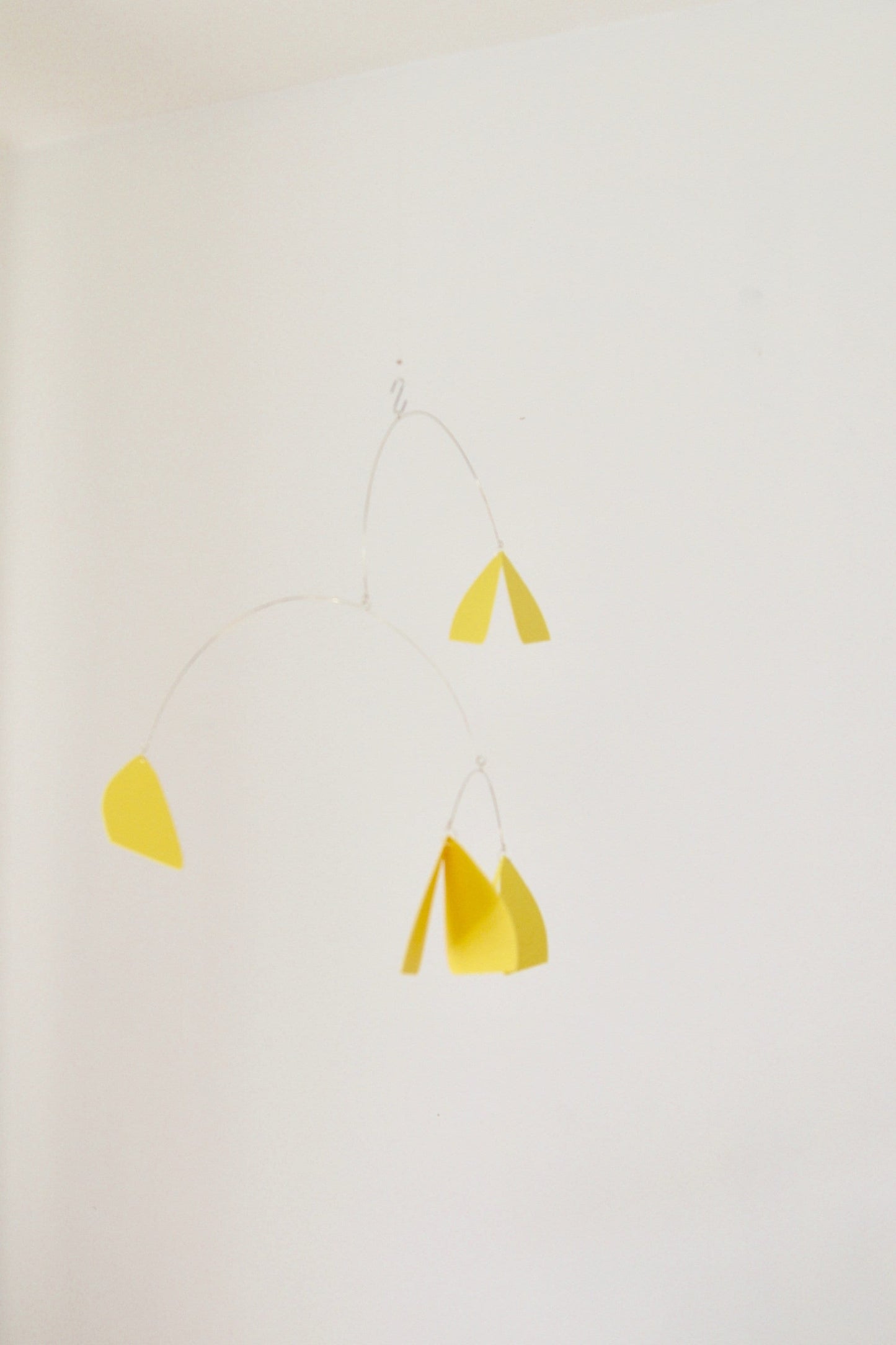 4-Yellow Butterflies, Kinetic Mobile