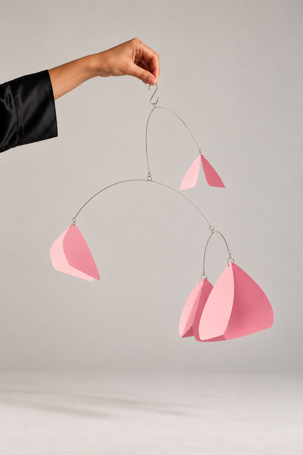 4-Yellow Butterflies, Kinetic Mobile