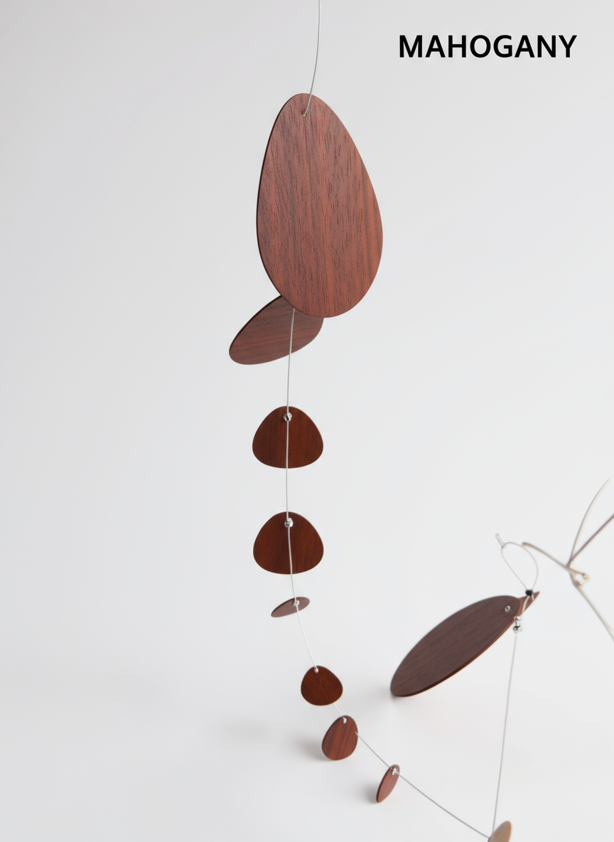 N.46 Wood Kinetic Mobile