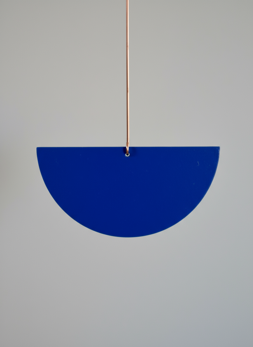 Kinetic Mobile N.11 - Bauhaus Inspired Color Palette