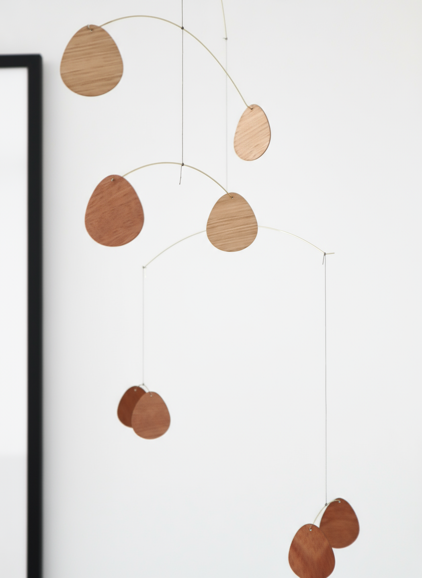 N.100 Wood Kinetic Mobile