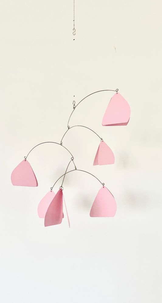 4-Rose Butterflies, Kinetic Mobile