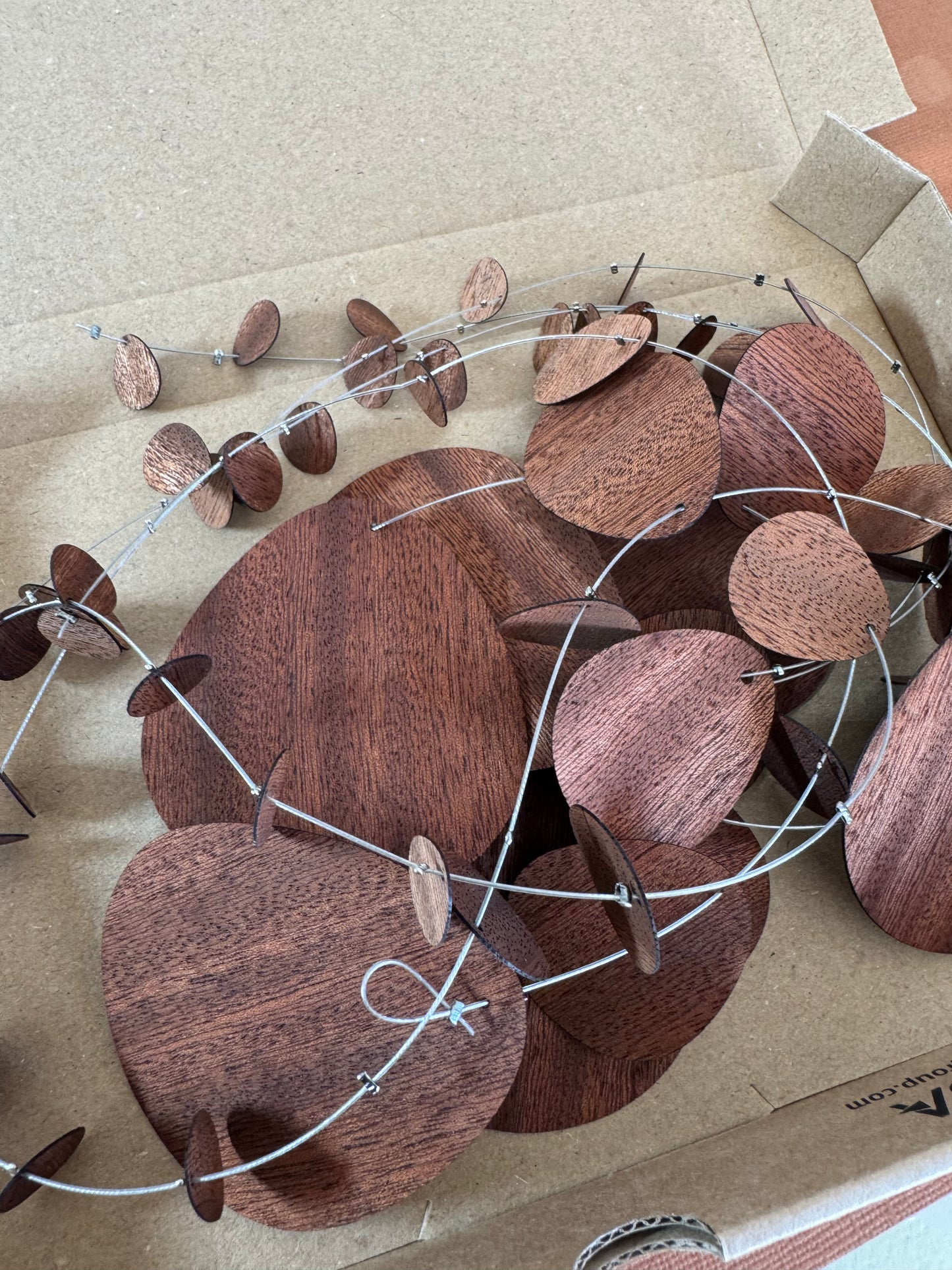 N.46 Wood Kinetic Mobile