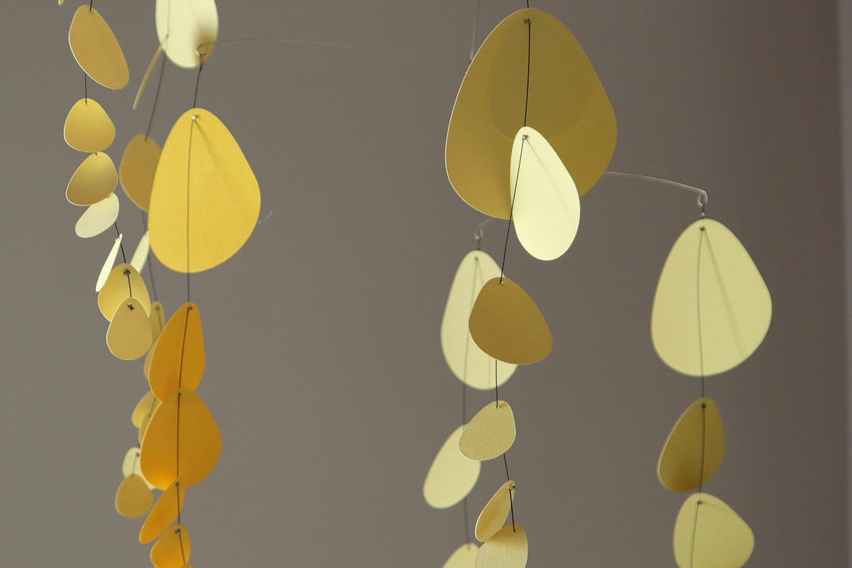 N.03 Kinetic Mobile Yellow Eucalyptus