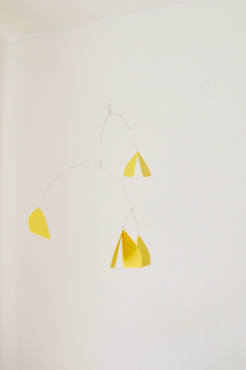 4-Yellow Butterflies, Kinetic Mobile