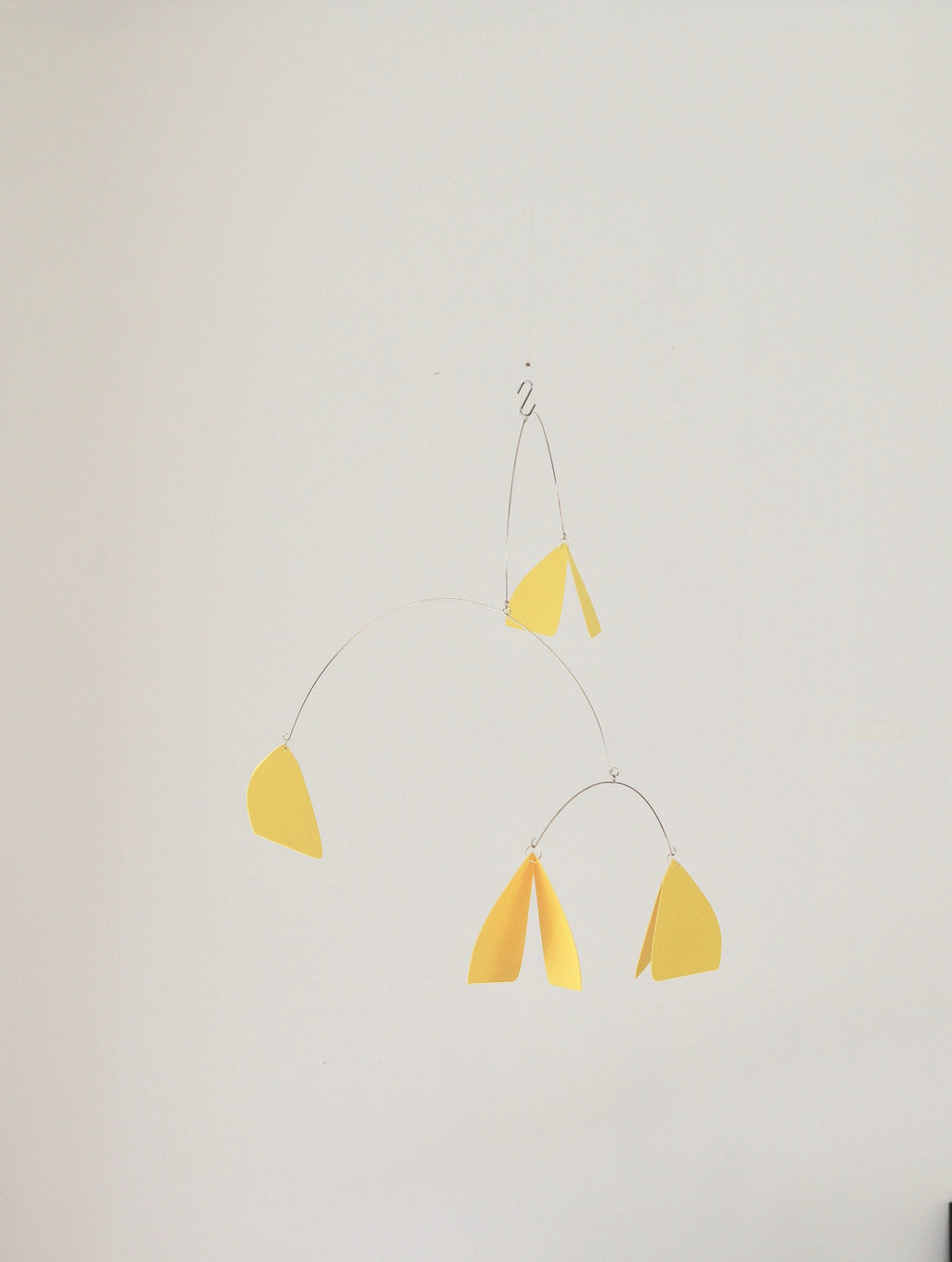 4-Yellow Butterflies, Kinetic Mobile