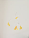 4-Yellow Butterflies, Kinetic Mobile