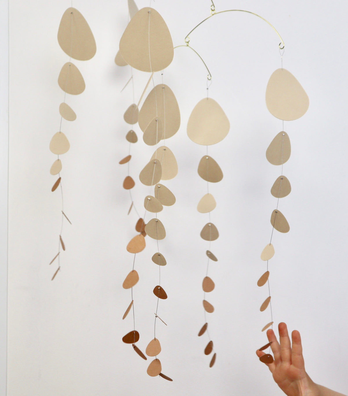 N.21 Kinetic Mobile  - Brown Neutral Colors