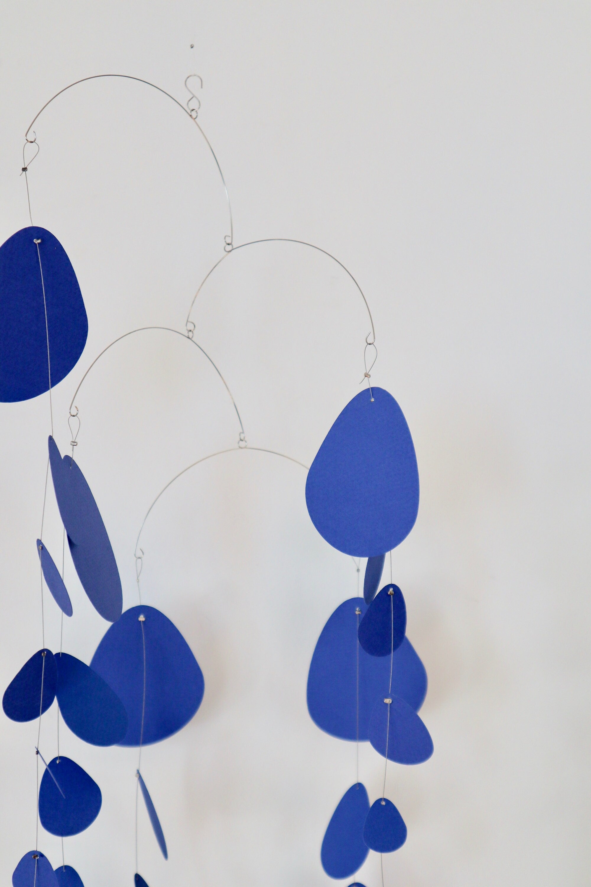 N.04 Blue Kinetic Mobile